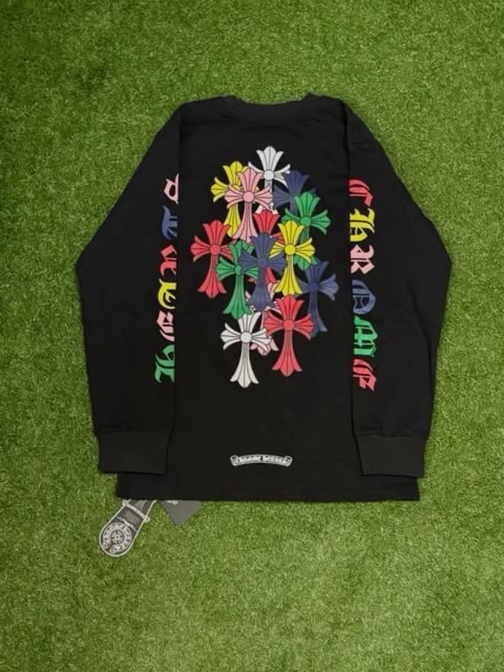 Rainbow Cross Chrome Hearts Long Sleeve